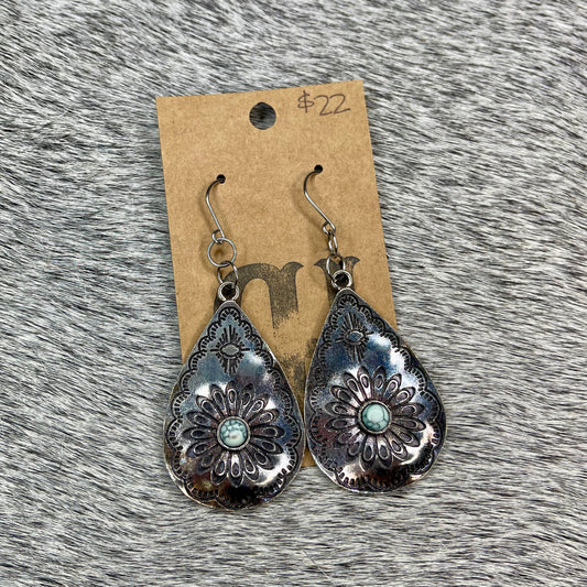 Metal Teardrop Dangles