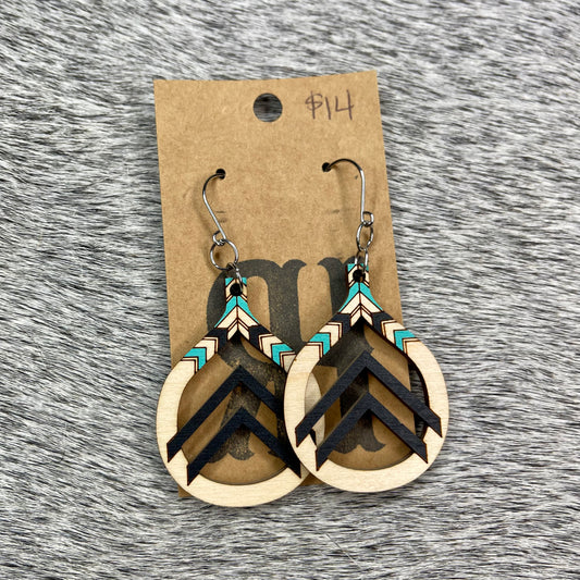 Arrow Teardrop Dangles