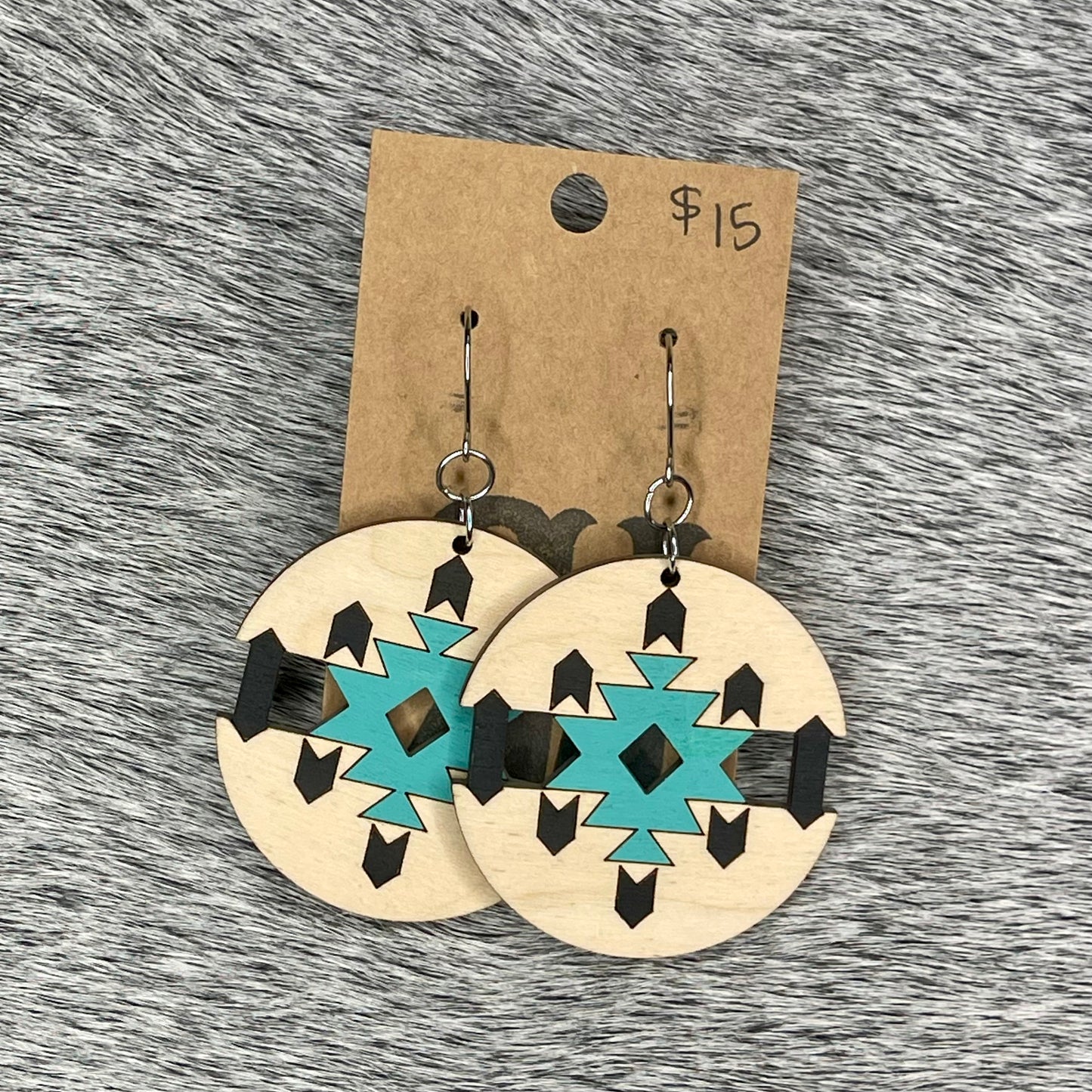 Circle Tribal Dangles