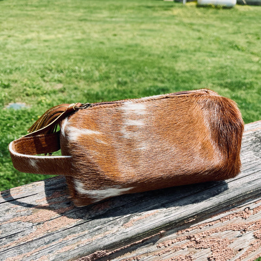 Cowhide Travel Bag
