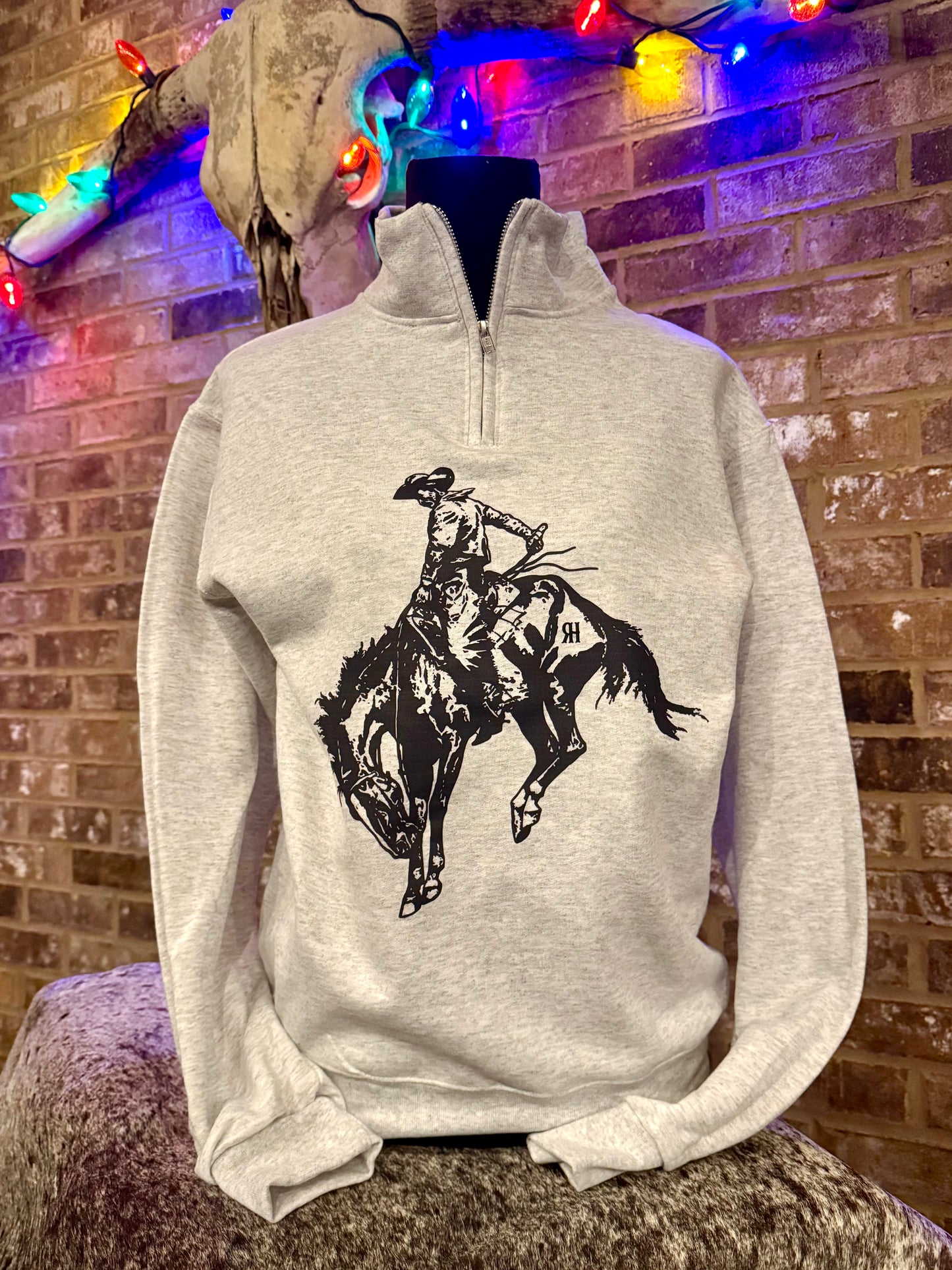 Bronc Quarter-Zip Sweatshirt