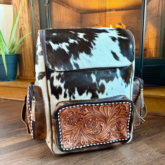 Large Cowhide Backpack