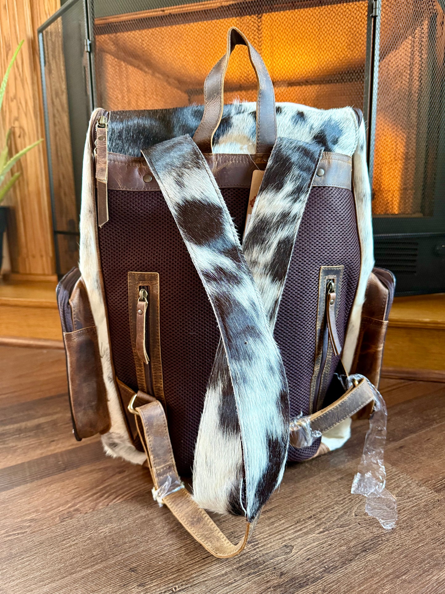 Large Cowhide Backpack