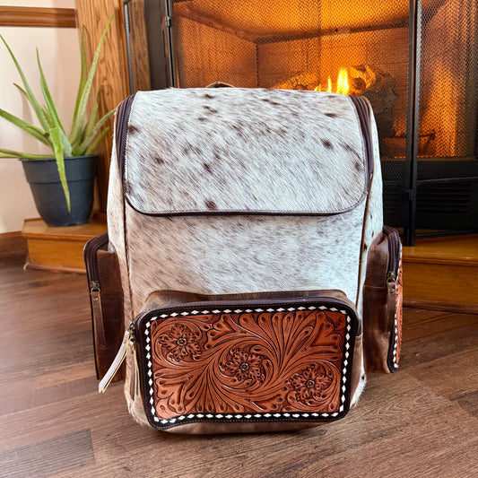 Large Cowhide Backpack