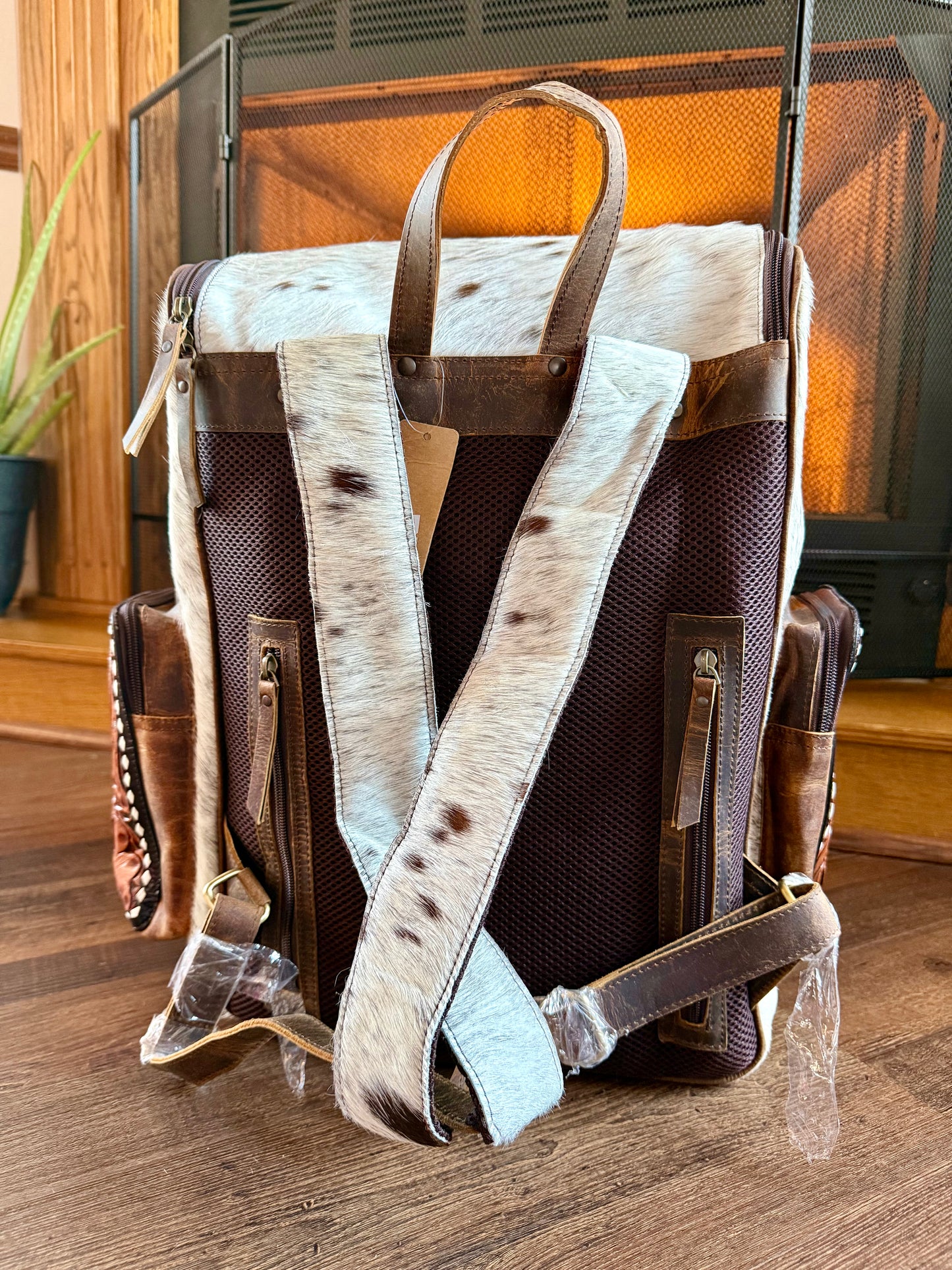 Large Cowhide Backpack