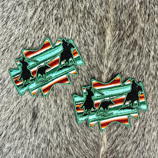 Team Roper Embroidered Patch on Richardson Hat