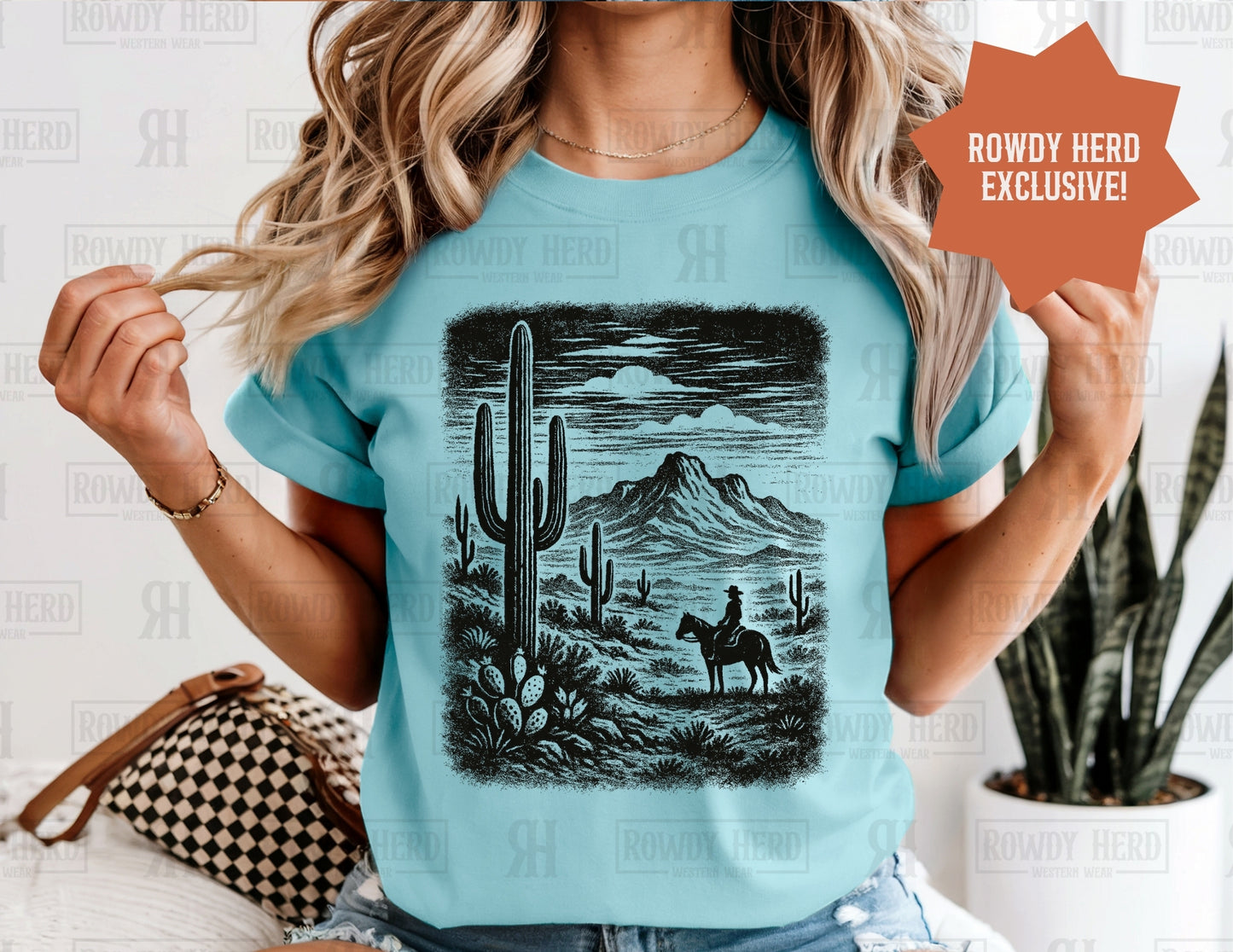 Desert Cowboy | Comfort Colors Tee, Gildan Sweatshirt or Hoodie