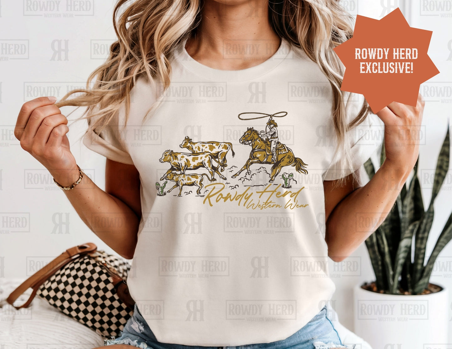 Rowdy Roping | Comfort Colors Tee, Gildan Sweatshirt or Hoodie