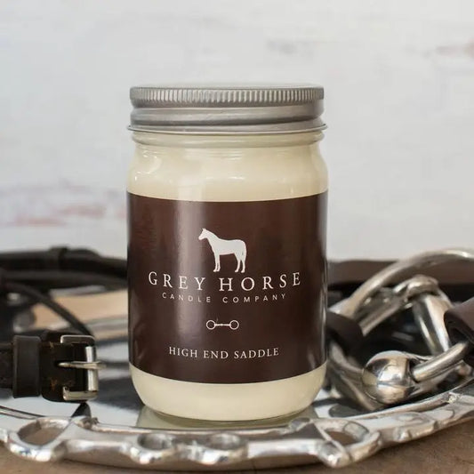 High End Saddle 11oz Soy Candle