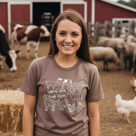 Support Your Local Farmer | Personalized Apparel