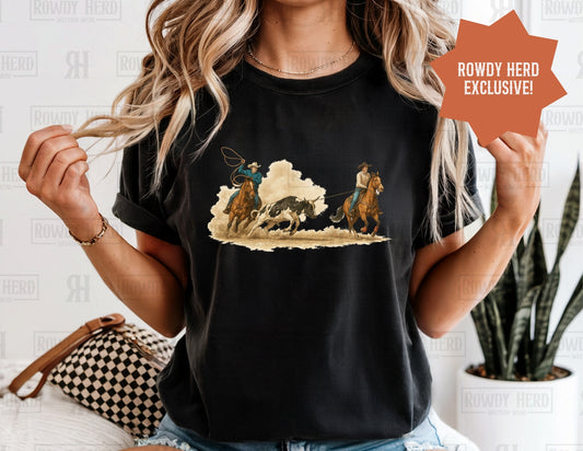 Team Ropers | Comfort Colors Tee, Gildan Sweatshirt or Hoodie