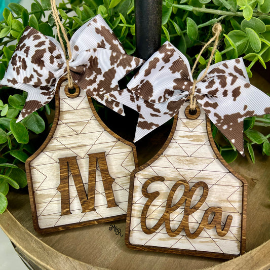 Weathered Gift Basket Tags